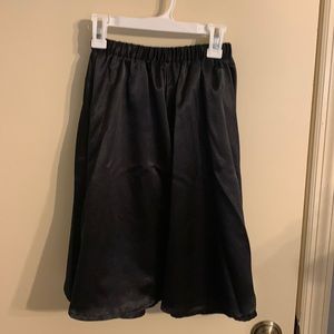 Black dance skirt